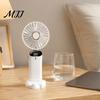 Handheld Fan for Travel Foldable Fan, Rechargeable USB Mini Desk with 5 Speed, Personal LED Display, Portable Cooling Home Office Battery