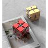 Metal DIY Infinite Cube Stress Relief Antistresse Fidget Toy Best Relieve Stress Attention and Concentration Adults Anxiety Lure