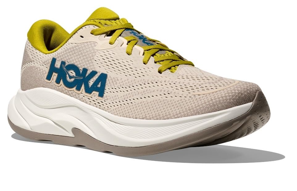 Hoka One One Rincon 4 Wide Running Size Men's Shoes, Birch/Cement, 25.5cm