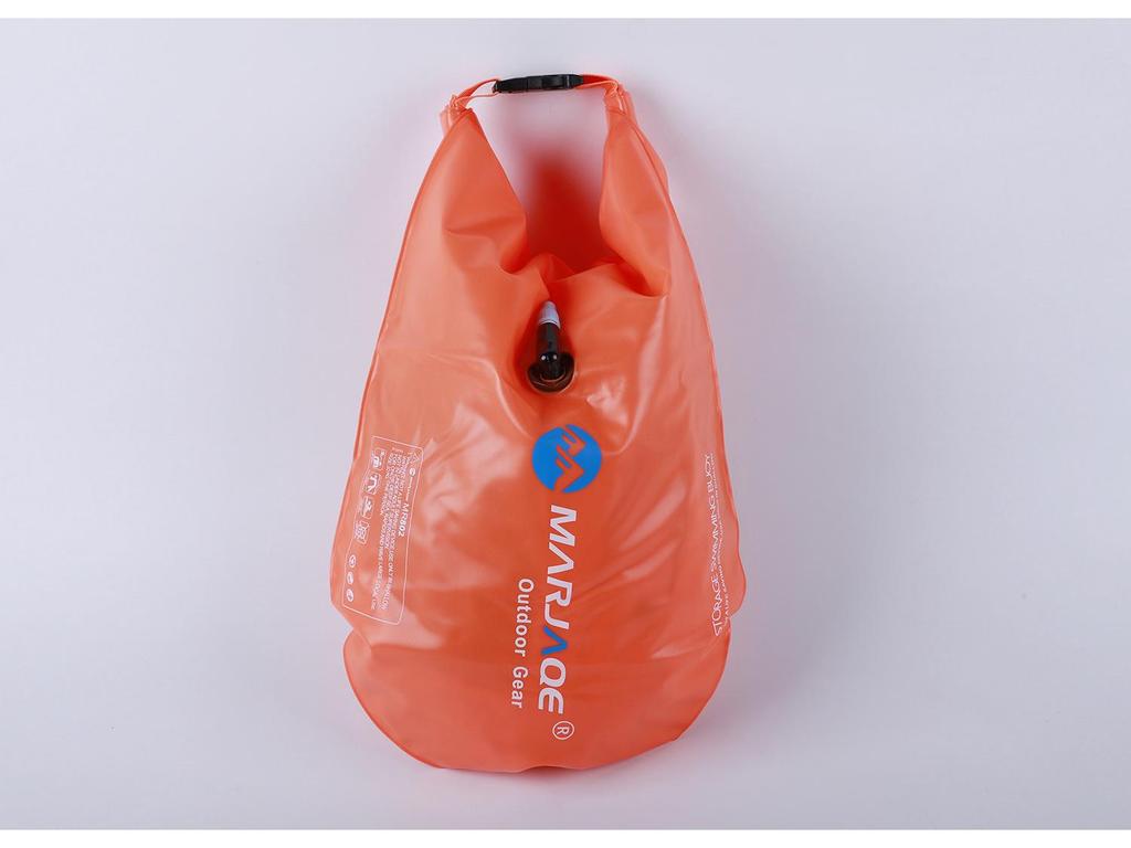 MARJAQE Waterproof Inflatable Swimming Storage Bag & Buoy