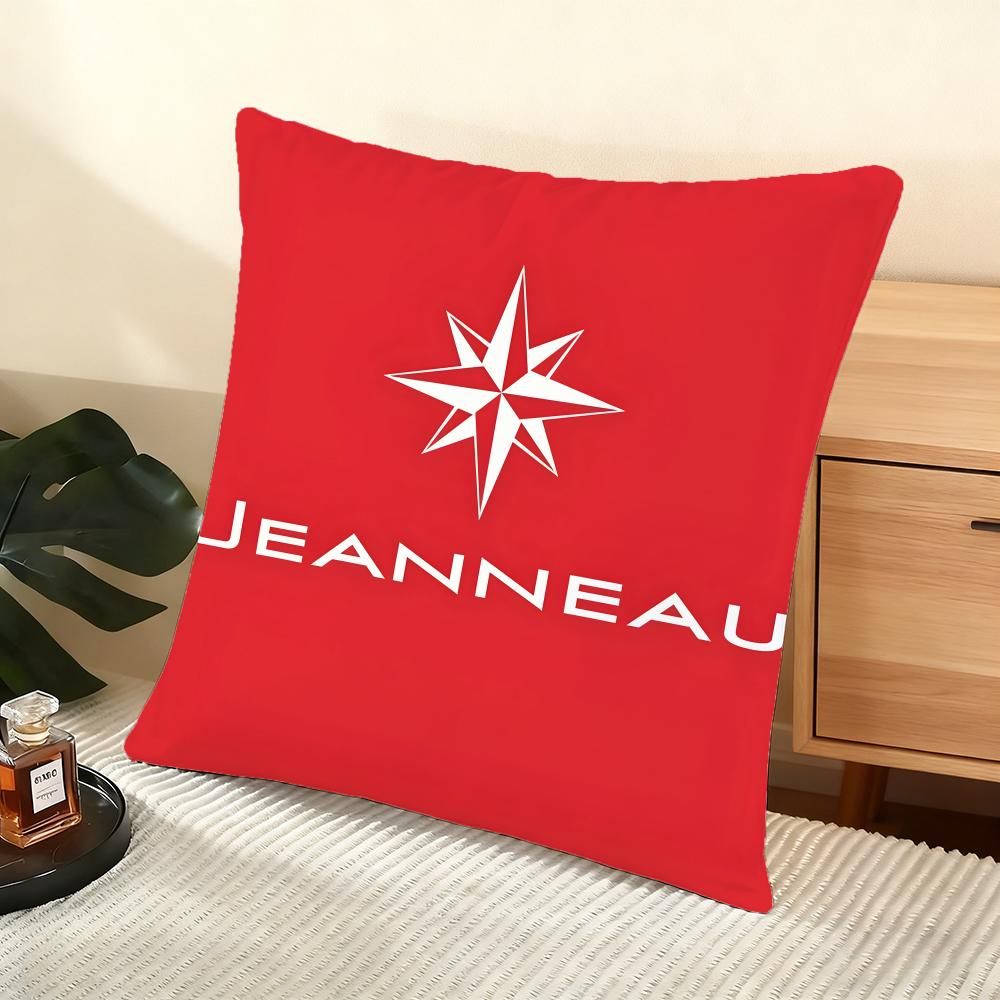 J-Jeanneau Cushion Cover Soft Short Plush Pillow Cover Smooth Cozy Texture Aesthetic Cushion Case Home Decor