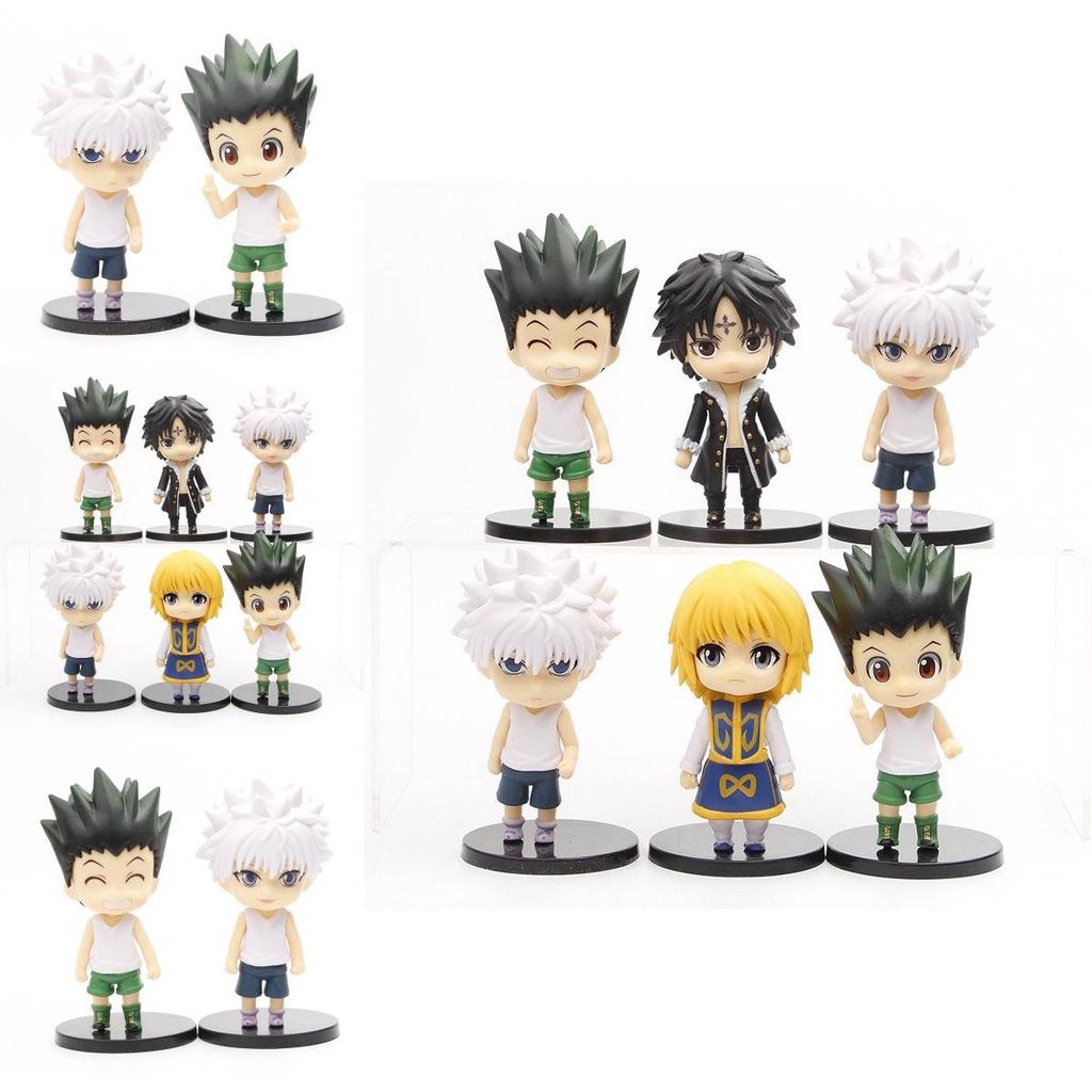 Hunter X Hunter Anime Killua 6 Pcs Detailed Figures For Kids And Collectors