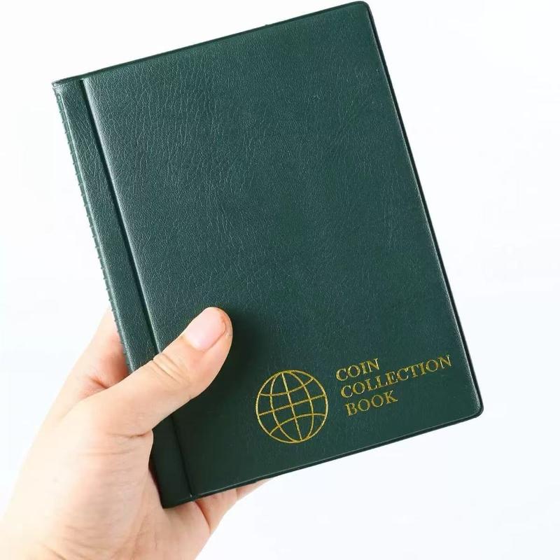 Organizzatore di Monete Custodia 240 Tasche Libro Album Raccolta Monete Regalo Commemorativo