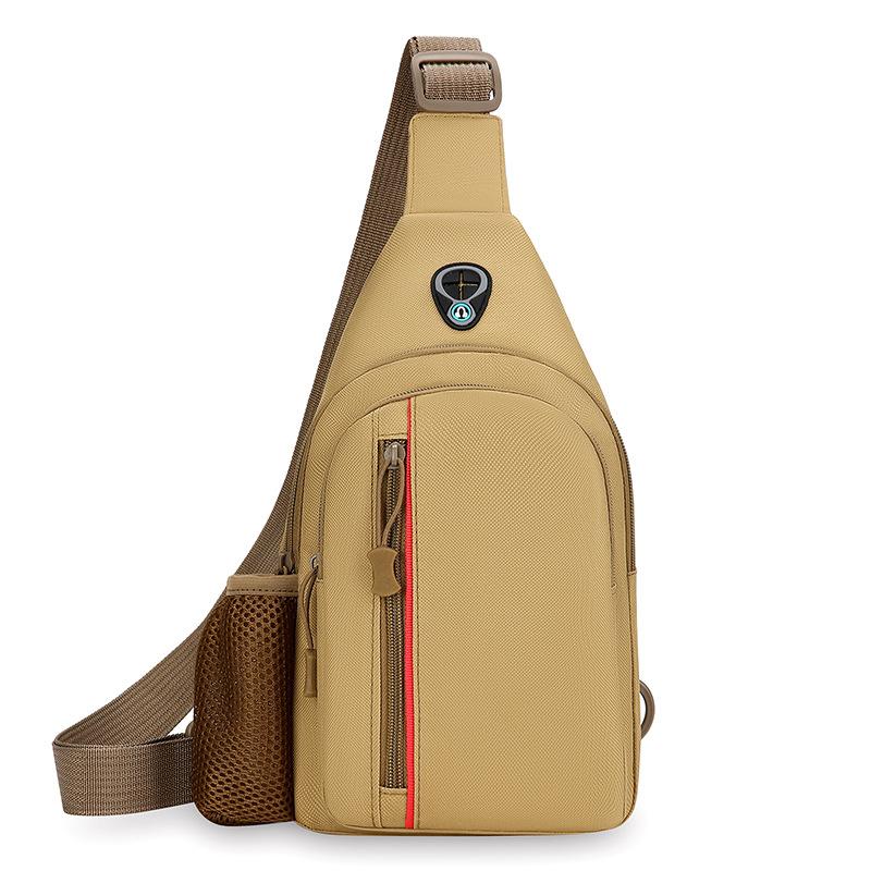 

New Men s Shoulder Bag Slung Chest Bag Small Backpack Multifunctional Trend Leisure Outdoor Bag Travel Bag.