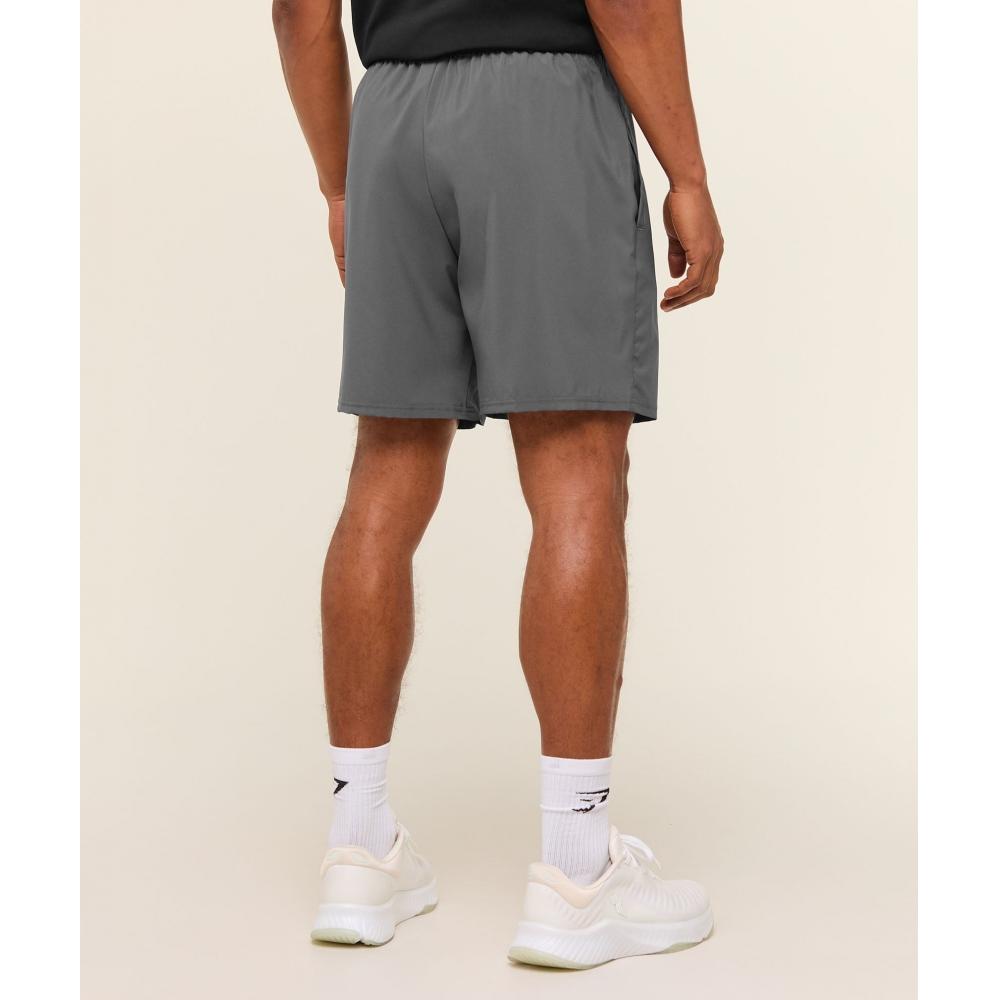 Gymshark Arrival 7  Shorts Silhouette Grey A2a1l Gbp4