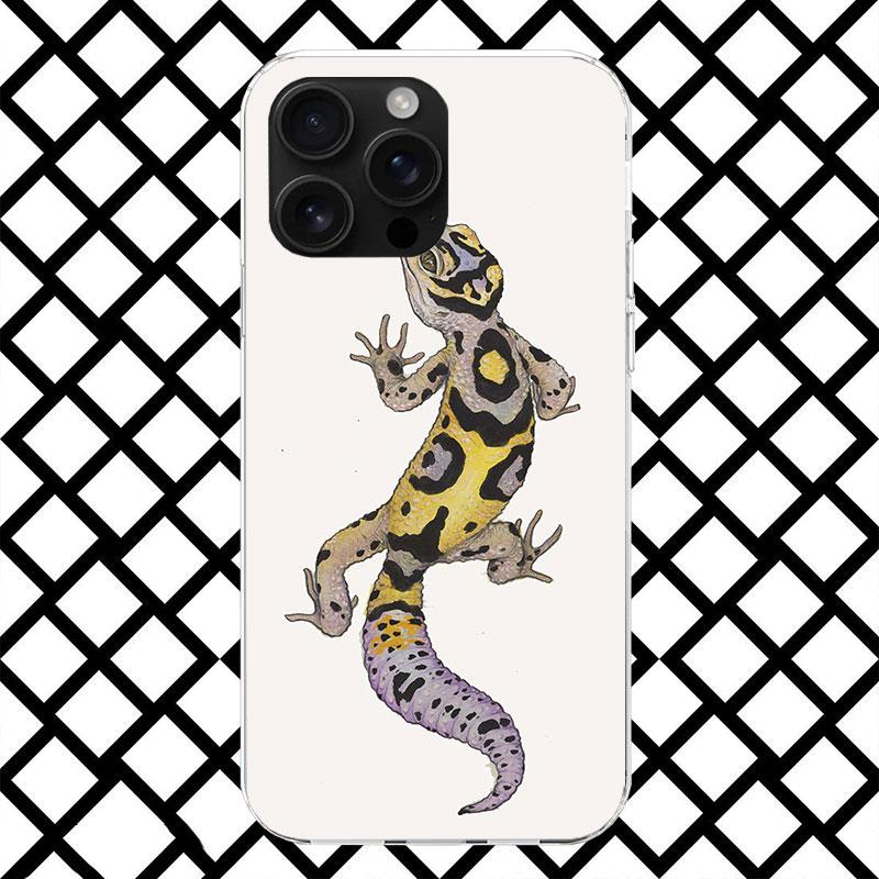 

Lizards Geckos Phone Case for iPhone 17 Air 16 16E 15 14 Plus 13 Mini 12 11 Pro Max 7 8 + SE 2020 Soft Cover Fundas 17 Air 16 16 iPhone 16 Pro