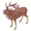 Lifelike Deer Figurine Toy Jungle Zoo Wild Deer Animal Toy Plastic Reindeer Playset Gift