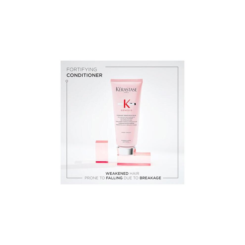Moisturising and Hydrating Conditioner, For Hair Loss and Weakened Hair, Edelweiss Native Cells, Ginger Root and Aquaxyl, Fondant