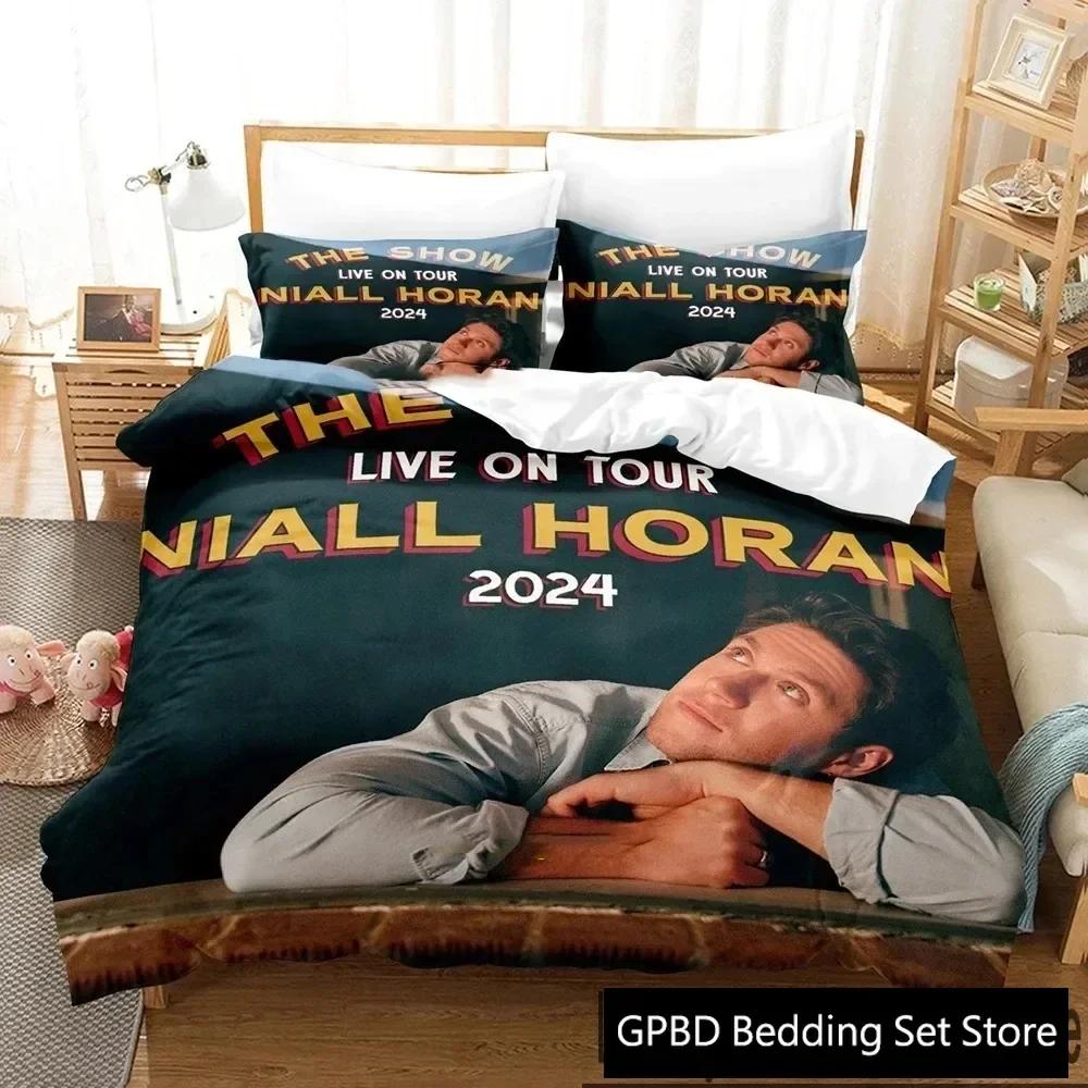 3D Print Niall Horan Bedding Set Double Twin King Duvet Cover Comforter Pillowcase Boys Girls Adults Bedroom