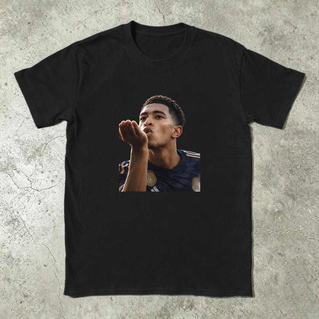 2026 Jude Bellinghams England Soccer Pink Flag Cotton T Shirt For Unisex Trendy Cool Tee Shirt Plus Size Wholesale Clothes
