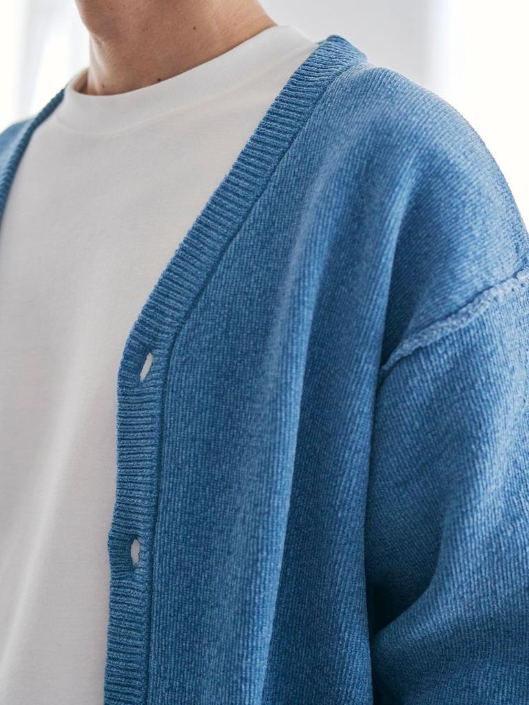 Cohen Soft Touch Mole Knit Cardigan 75376000000 1990 DK.GRAY(19) XL