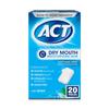 ACT Xylitol, 20-Count Dry Mouth Moisturizing Gum, Single Pack