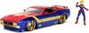 Ford Mustang '73 Captain Marvel Avengers Jada 1:24