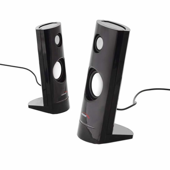 Haut-parleurs - Audiocore - AC870 - USB 2.0 - 8 Watts - Son Stéréo Clair