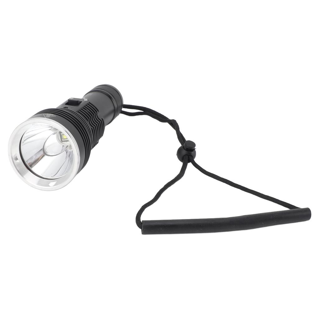 Tauchtaschenlampe 3800LM 100m IPX8 Wasserdicht 3 Beleuchtungsmodi Tauchlampe für Unterwasseraktivitäten