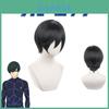 Blue Lock Itoshi Rin Short Hair Cosplay Wig Heat Resistant Prop Party Gift