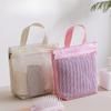 1pcs Portable Mesh Shower Bag,Handheld Makeup Pouch | Gym Bag|Storage Bag|Toiletry Bag with Handle,Suitable for tourism storage