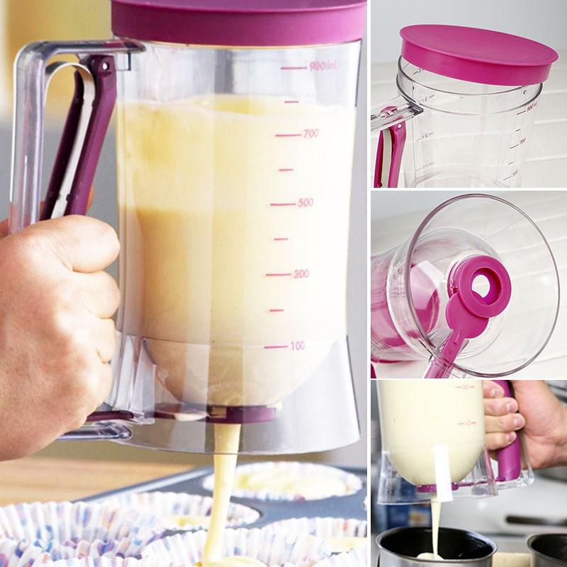 Cross-Border Handheld Cupcake Batter Dispenser Funnel