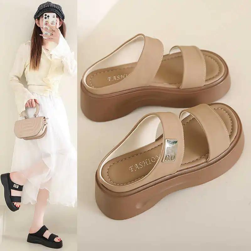 Fashion Backless Summer Flip Flops Woman Sandals Slippers Non Slip Beach Sandals Ladies Shoes Sneakers Sport Welcome Deal Cute