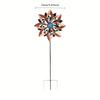 Metal Windmill Decorative Windmill Garden Courtyard Outdoor Windmill Garden Accessory Rotating Windmill Metal Craft Piece