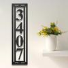 Custom Metal House Numbers Sign | Personalized Address Name Home Plaque Design | Art Decor Signs for Exterior Yard Front Door Farmhouse Entrance