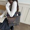 Tassel bag summer ethnic style messenger bag new shoulder bag large capacity series travel women's bag yellow