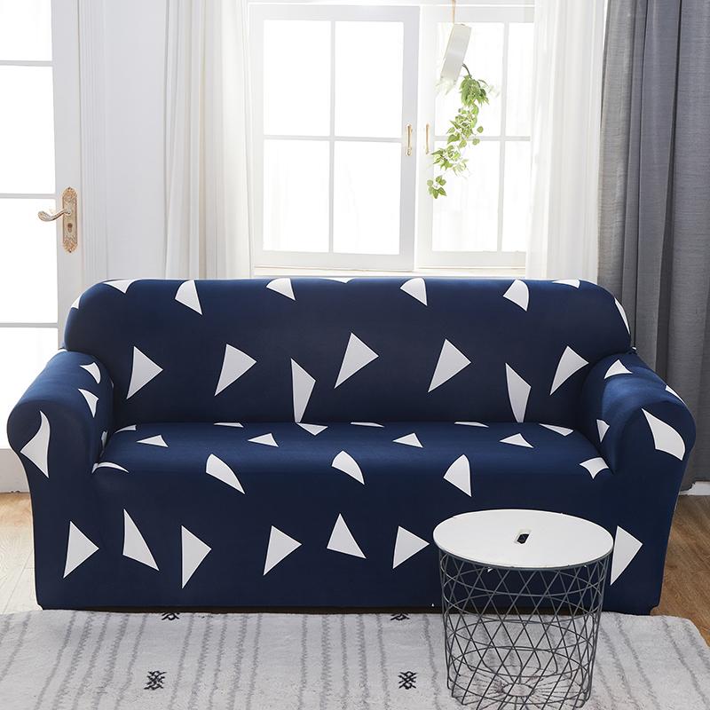 Bedruckter Sofabezug, Stretch-Couchbezüge, Loveseat-Schonbezüge für 2-Sitzer-Kissen, Couch, waschbar, Wohnzimmer-Möbelschutz