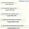100pcs Self-Locking Plastic Zip Ties - Various Sizes (10.16cm, 15.24cm, 20.32cm, 30.48cm) for Cable Management, Home Office Organization