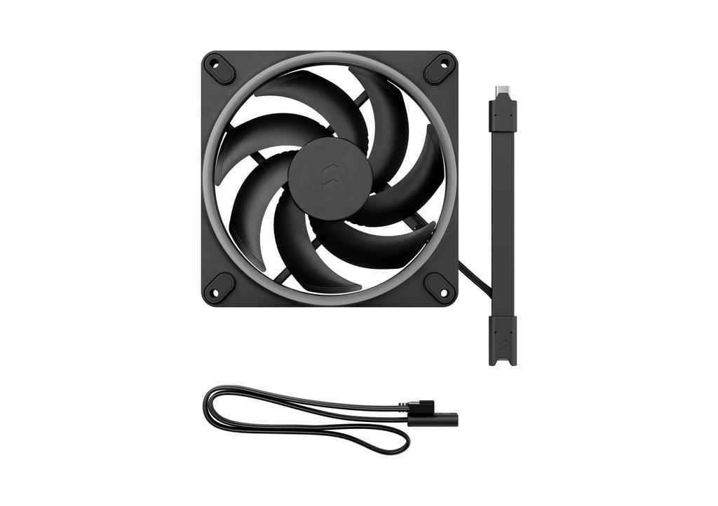 Fractal Design Momentum 14 RGB Black 140mm PC Case Fan FN2097 FD-F-MR1-1401