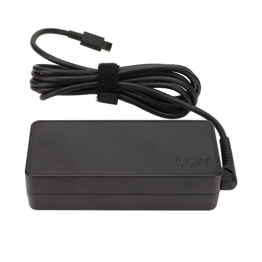 Laptop Power Adapter 20V 3.25A 65W Type C Multilayer Protection USB C Power Adapter for T480 T480s T580 X280 100‑240V