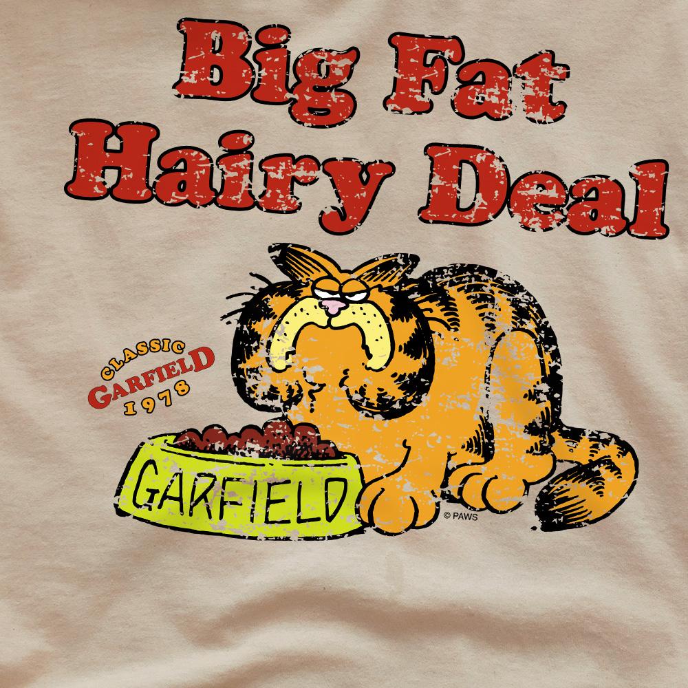 Garfield Mens Big Fat Hairy Deal T-Shirt