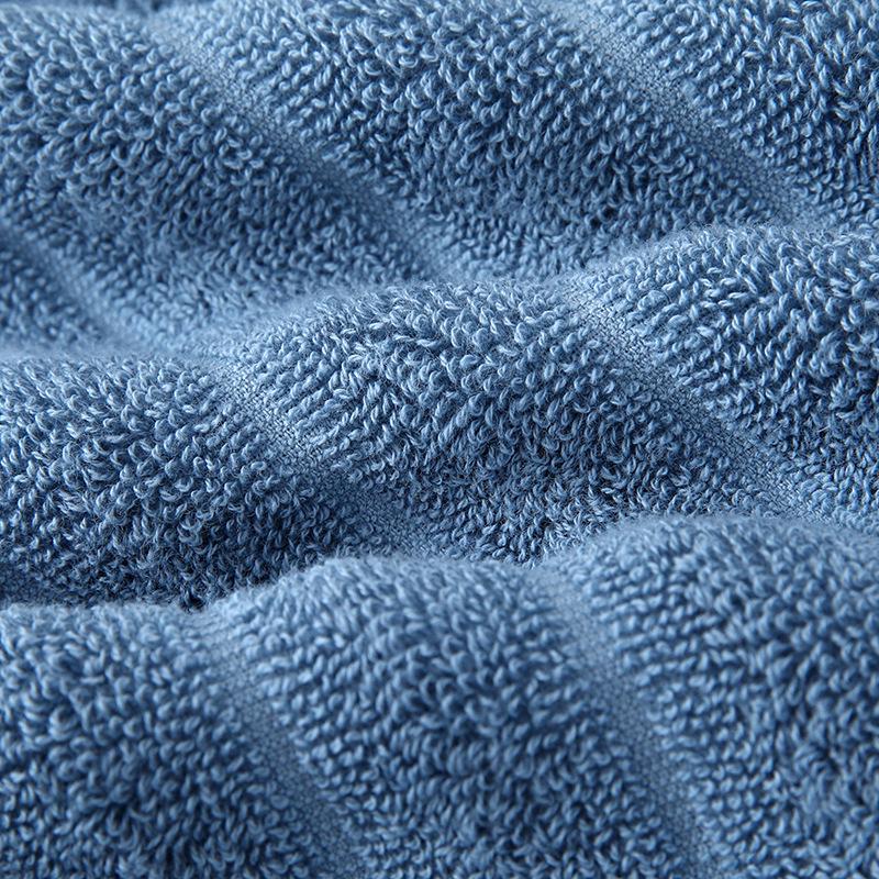 Luxury High-Grade Pure Cotton Bath Towel Set - Thick, Absorbent, Embroiderable