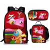 The Amazing Digital Circus Backpack Lunch Bag Pencil Case Set, Water-Resistant Large Capacity School Bag for Kids, Gift for Students