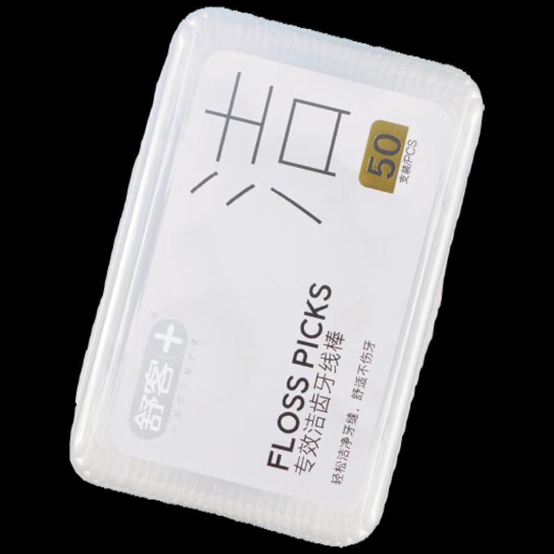 

Sakyk Professional Flat Thread Dental Floss Picks, 200 Count