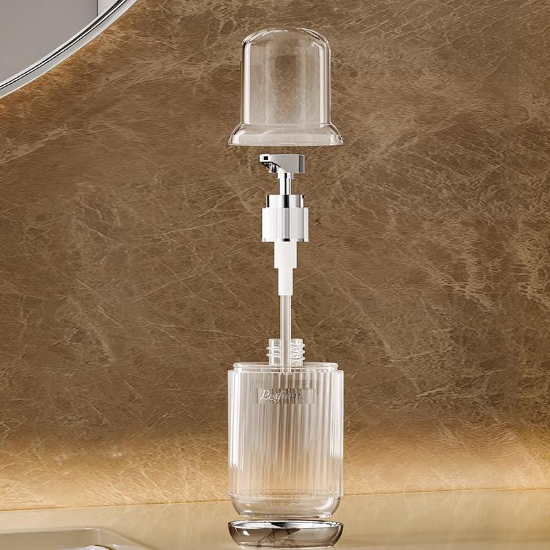 60/90/120ML Liquid Soap Dispenser Bottle Empty Pump Refillable Bathroom Shampoo Bottles Liquid Container Shampoo Dispenser Decor