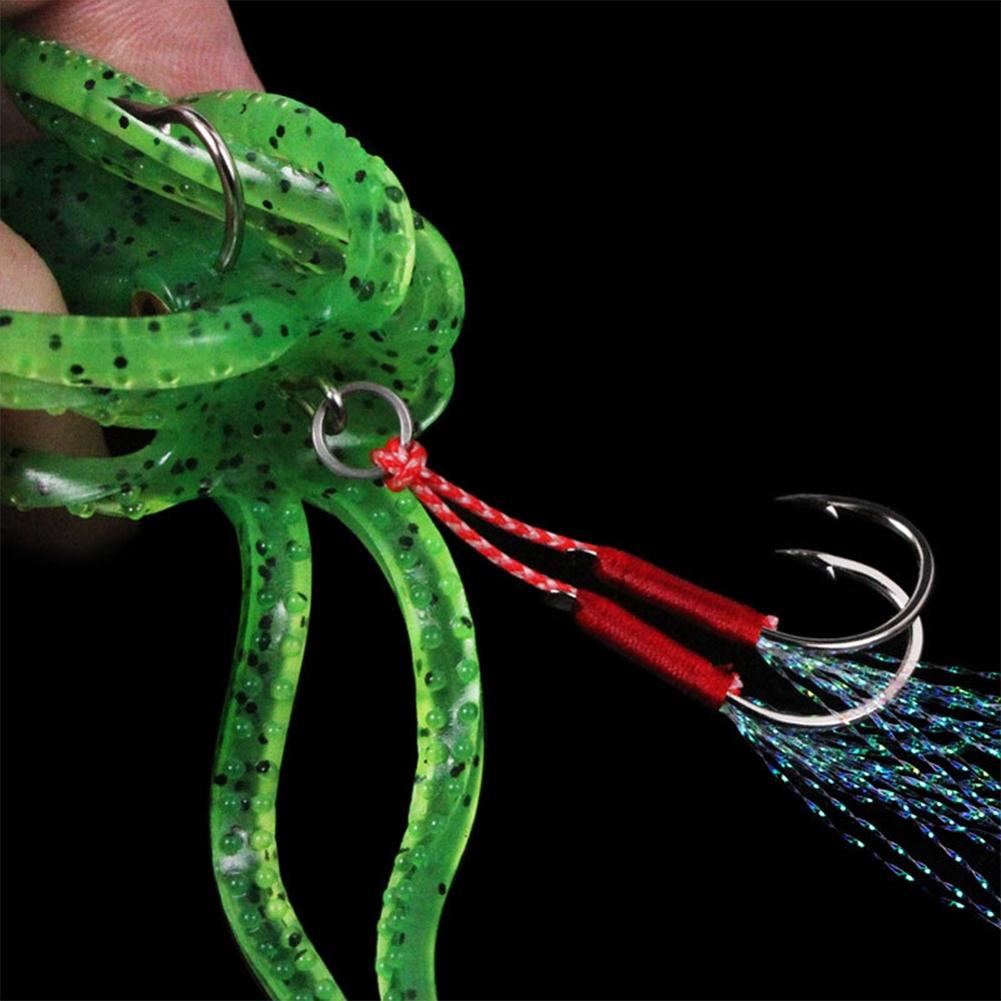Squid Fishing Lure Fishing Tackle Saltwater Sea Lure Silicone