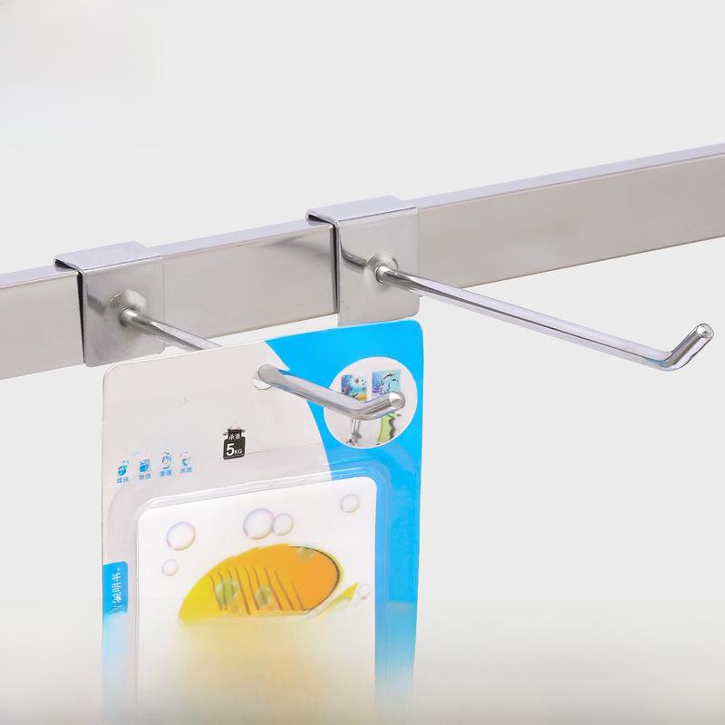 Suport de afișare cu cârlig pe raft cu o singură linie pentru accesorii mobile din magazinele universale