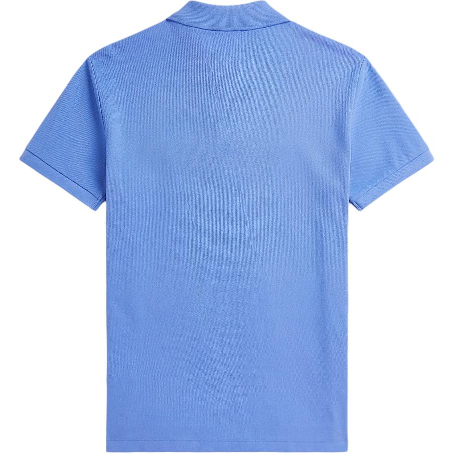 Polo Ralph Lauren The Hamptons Series Slim Fit Cotton Pique Polo Shirt Men tops Pool-Blue MNPOKNI1N823747