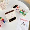 Matowe piękne etui z dinozaurami do Samsung Galaxy Z Flip 4 etui Zflip3 5g składane, odporne na wstrząsy twarde tylne etui do Samsung Z Flip 4