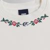 Kith Rose Nelson Rundhals Sandrift Unisex Oberteile Creme KHM031469-104