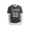 Nike Los Angeles Lakers LeBron James #23 Breathable Casual Sports T-Shirt Men Tops Black AA2591-022
