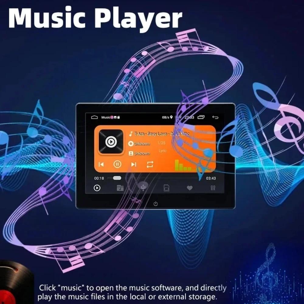 New Ultra-thin 10.1-inch External Headrest Android Display, Single HD Monitor, In-car Rear-seat Multimedia Entertainment System.