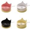 Noiseless Pet Heating Bowl Constant Temperature Automatic Heated Cat Bowl Large Caliber Cat Shape Dog Food Bowl Winter