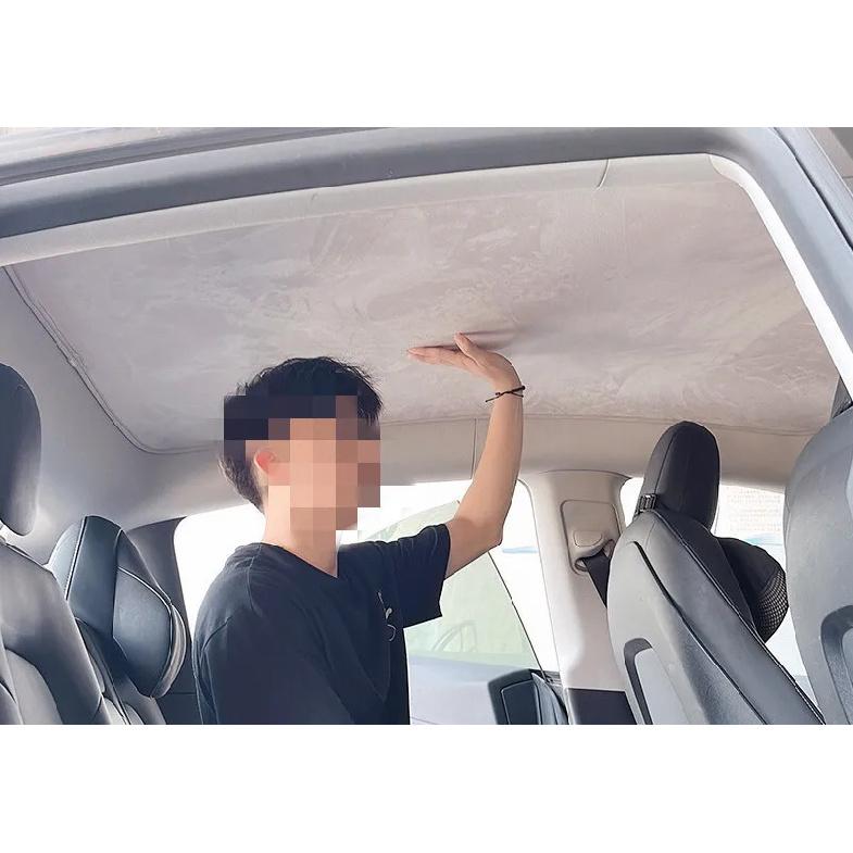 Top Skylight Roof Sunshade Shade Sunroof Window Glass For Tesla Cybertruck 2024