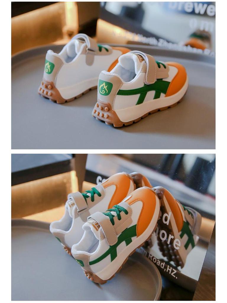 Boys' Winter 2025 Sneakers: New Cotton Velvet Casual Shoes for Children