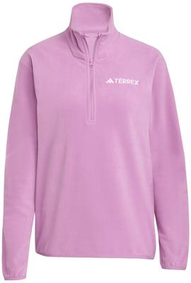 Terrex Multi Essentials Half Zip Fleece Jacket Purple AFAL