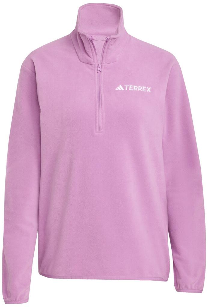 Adidas Terrex Multi Essentials Half Zip Fleece Jacket purple AFAL
