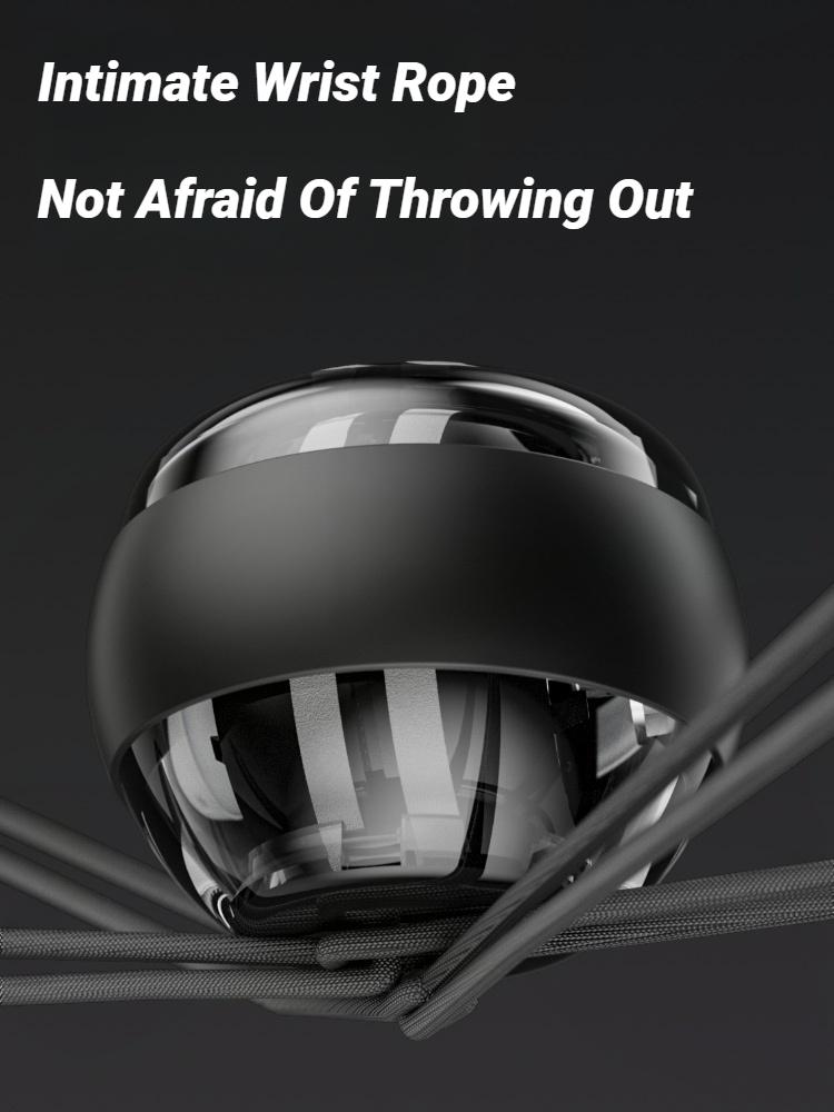 Forearm Exerciser Muscle Fitness Equipment Gyroscope Gyro Wrist Ball Booster Trainer Hand Exercise Grip Glow