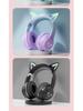 2025 Cat Ear Luminous Bluetooth Earphones with Long Battery Life & Stereo Sound