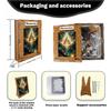 Magic Castle Puzzle Decorative Painting, Ornament Fantasy Fairy Tale Translucent Acrylic Puzzle